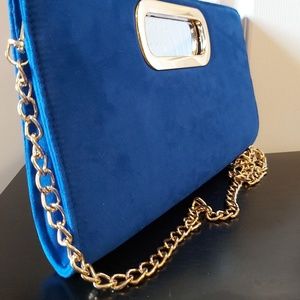 Blue clutch